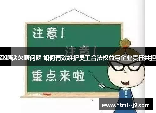 赵鹏谈欠薪问题 如何有效维护员工合法权益与企业责任共担
